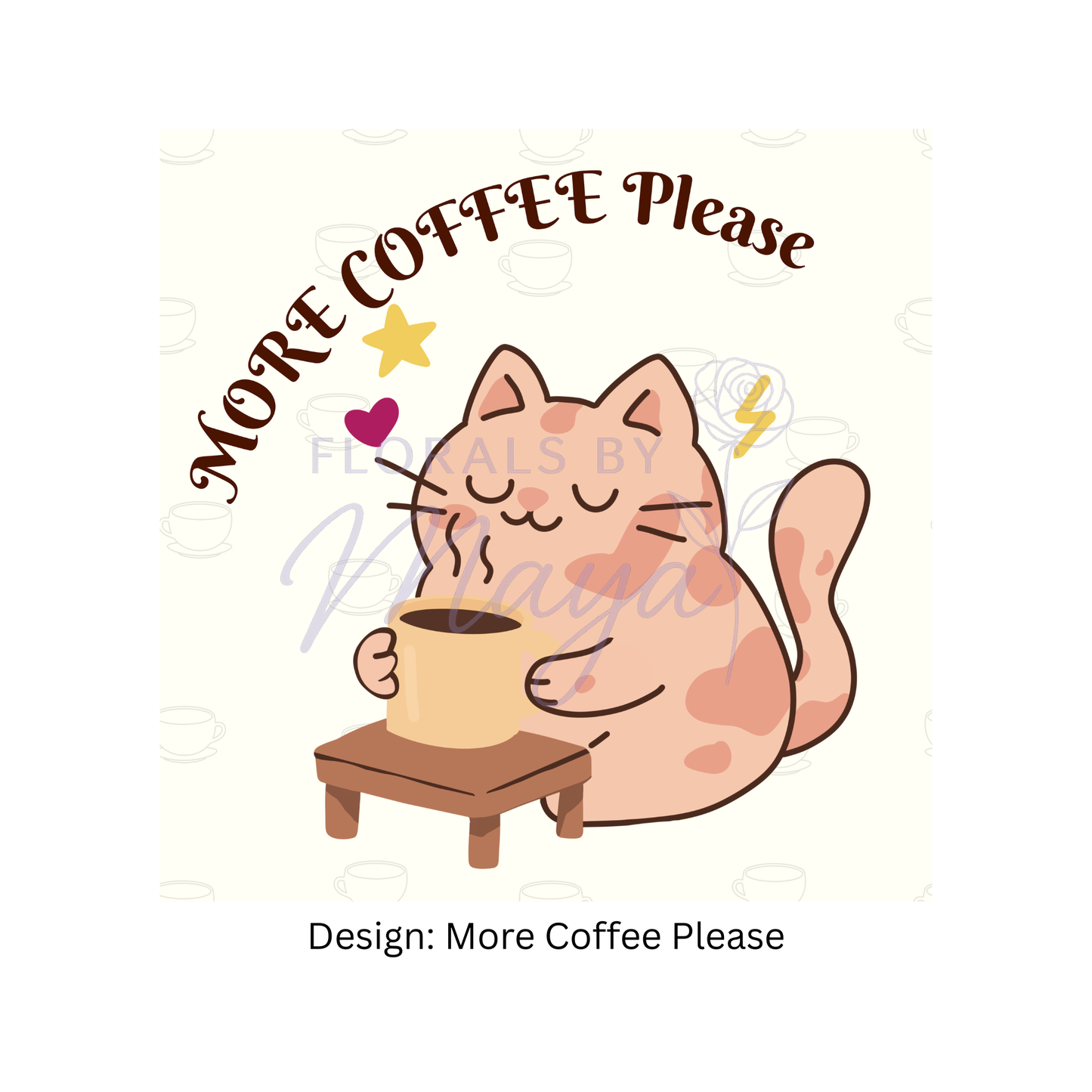 More Coffee Please