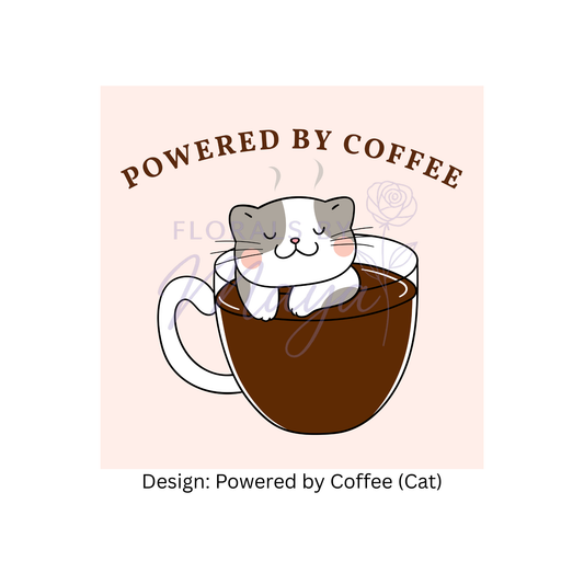 Powered by Coffee (Cat)