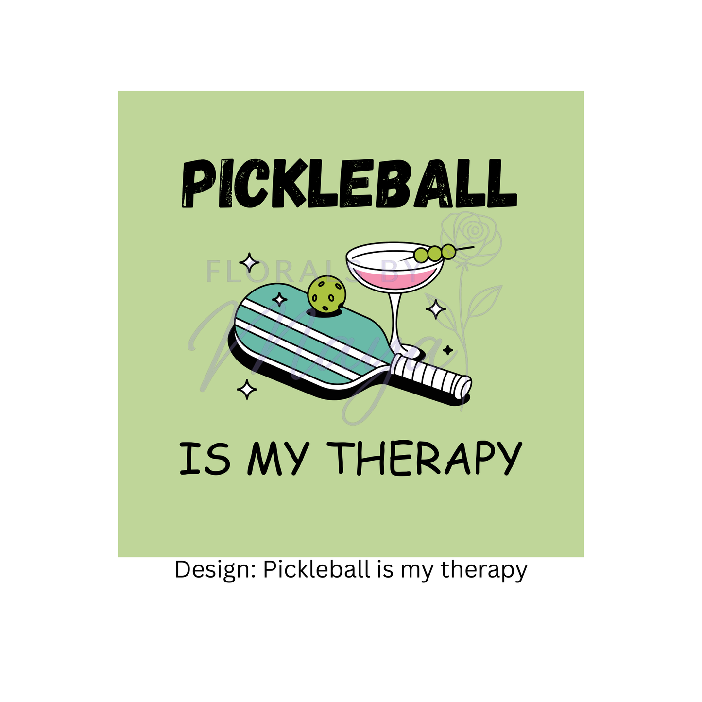 Pickleball is my therapy