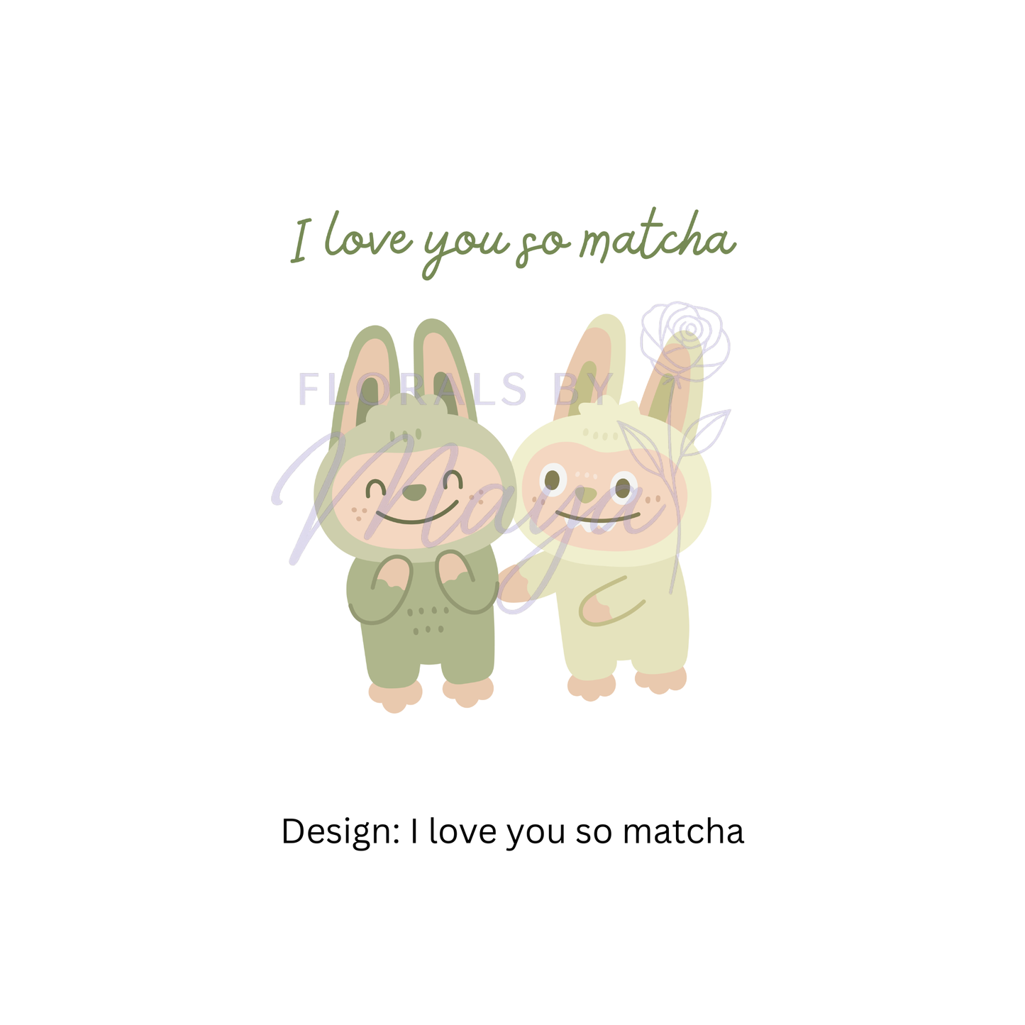 I love you so matcha