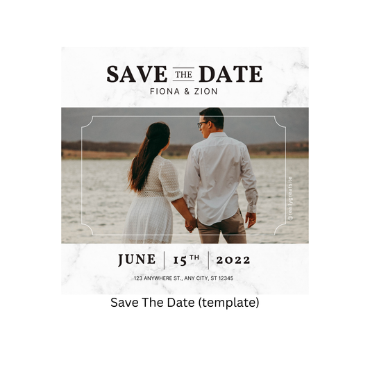 Save The Date (Template)
