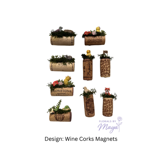 Wine Corks Magnets (Horizontal)